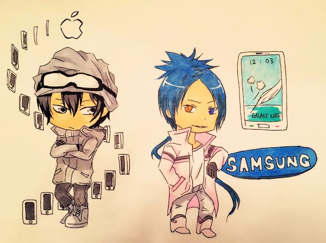 Apple+vs.+Samsung%3A+a+Clash+Between+Technology+Giants