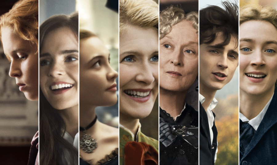 Cast of Little Women, Source: https://tomandlorenzo.com/2019/10/little-women-character-posters-revealed-movie-preview-posters/